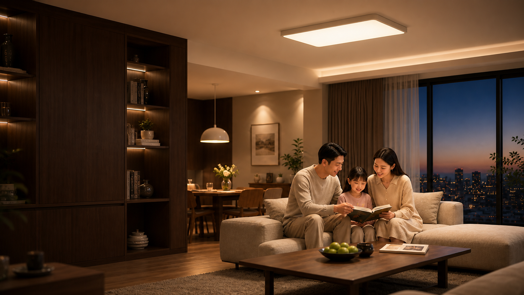 智能全屋家居照明场景